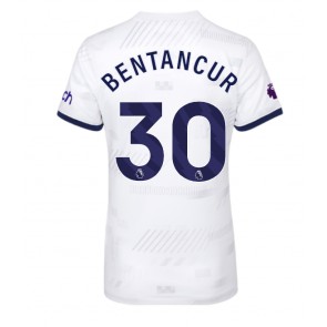 Tottenham Hotspur Rodrigo Bentancur #30 Hjemmebanetrøje Dame 2023-24 Kort ærmer